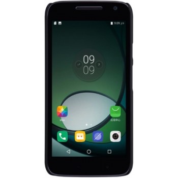 Frosted shield juodas dėklas Nillkin (Moto G4 Play)